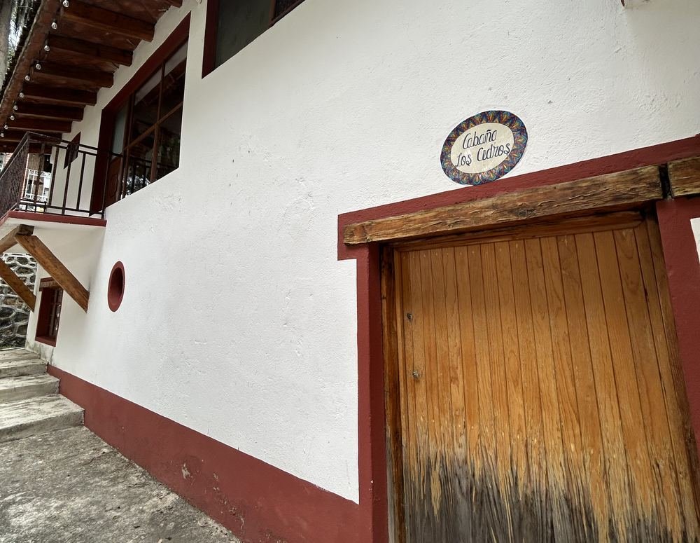Exterior de la Cabaña Cedros
