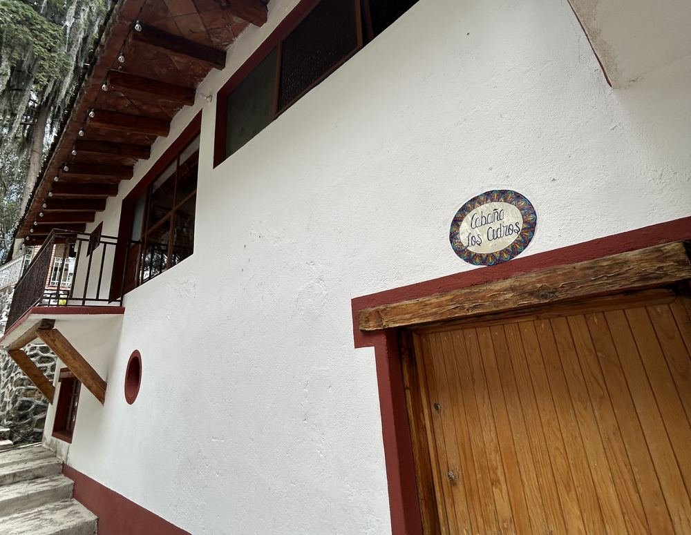 Exterior de la Cabaña Eucaliptos