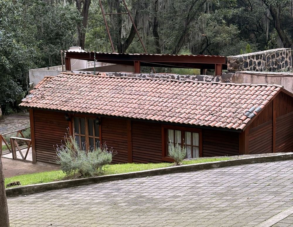 Exterior de la Cabaña Pinos